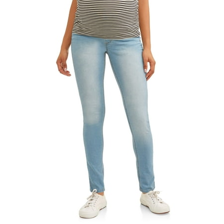 

Oh! Mamma Maternity Women s Skinny Jeans with Demi or Full Panel (Women s & Women s Plus)