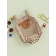 thumbnail image 3 of Cenuakty Baby Girls Boys Christmas Romper, Sleeveless Santa Claus/Tree/Elk Bodysuit for Casual Daily, 3 of 8