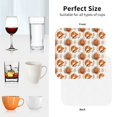 thumbnail image 6 of Fuzoiu Cute Squirrel Print Leather Coasters Set,Drink Coasters Set of 4,for Tabletop Protection, Durable PVC Coasters,Home Décor and Housewarming Gift-Square, 6 of 6
