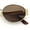 Gold - Brown, variant on Classic 90s Oval Metal Rim Thick Mid Temple Fashion Sunglasses All Black