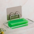 thumbnail image 1 of GOOHOCHY 1 Piece Hanging Soap Rack Stainless Steel Utility Hook for Kitchen Use and Shower Time, 1 of 5
