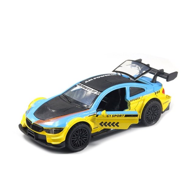 Modelo de coche de aleación de Metal fundido a presión de alta simulación, Colección Pull Back, juguete para niños, regalo E65D