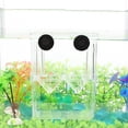 thumbnail image 3 of spellwife Aquarium Fish Breeder Box High Clear Double Hatching Incubator Hatchery Isolator Breeding Isolation Box, 3 of 7