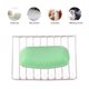 thumbnail image 4 of BRIGHTFUFU 1 jabonera de acero inoxidable de una sola capa para baño (soporte de jabón de acero inoxidable blanco y plateado), 4 of 8