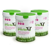 Munchkin Grass Fed GMO-Free Powder Toddler Formula, 25.6 oz Canister (3)