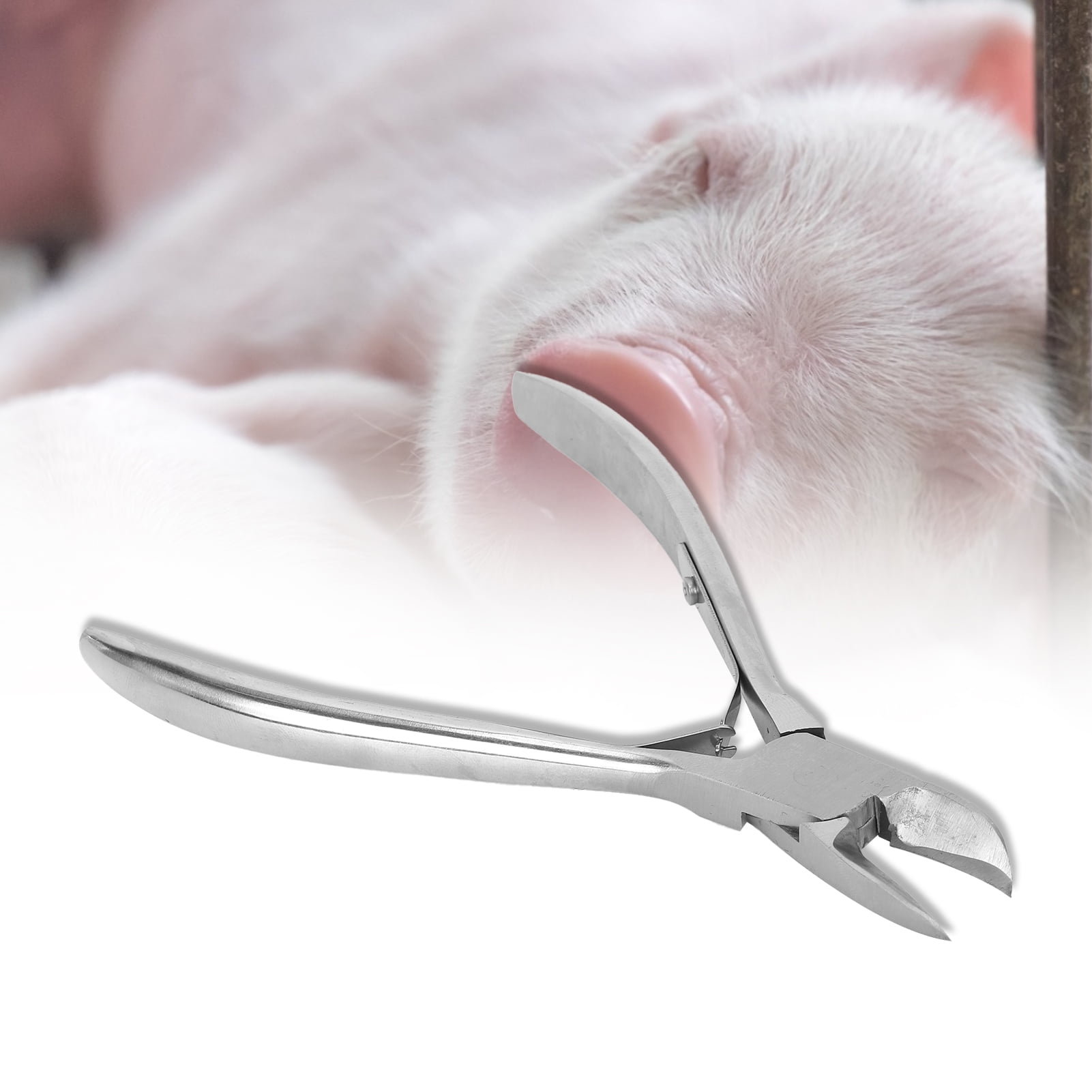 Octpeak Pig Tooth Nipper,Piglet Teeth Cutter Elbow Stainless Steel