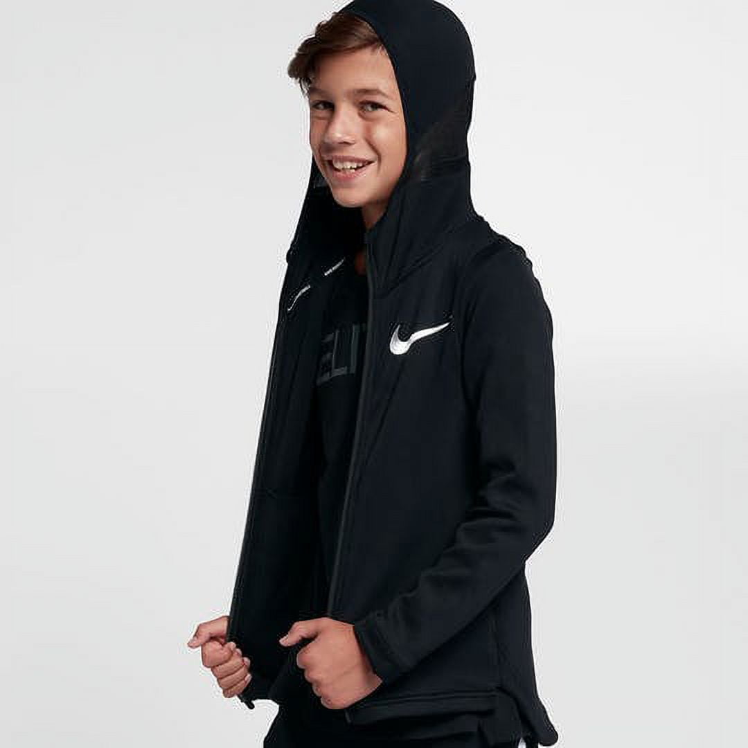 58% OFF the Nike Showtime Therma Flex Hoodie Black White
