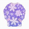 thumbnail image 5 of sdbrld Girls Christmas Pajamas Outfit for Kids Long Sleeve Sleepwear Tops and Pants 2Pcs Xmas Holiday PJs Sets Sizes 7-8 Years, 5 of 9