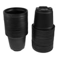 thumbnail image 3 of Plant Pot 100Pcs PP Flower Pot 4in Reusable Flower Planter with 8 Drainage Holes Multipurpose Gardening Tools, 3 of 11