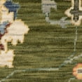 thumbnail image 2 of Oriental Weavers Lucca Wool Blend Area Rug - 2863E - 9'10" x 12'10" - in Green/ Multi - Vintage Inspired, Wool Blend, Family, Dining, Living Room Rug, 2 of 4