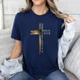 thumbnail image 3 of John 3:16 Christian Cross Bible T-Shirt, Men's And Women's Graphic Tee 100% Cotton by TBun, Full Sizes S-5XL, 3 of 5