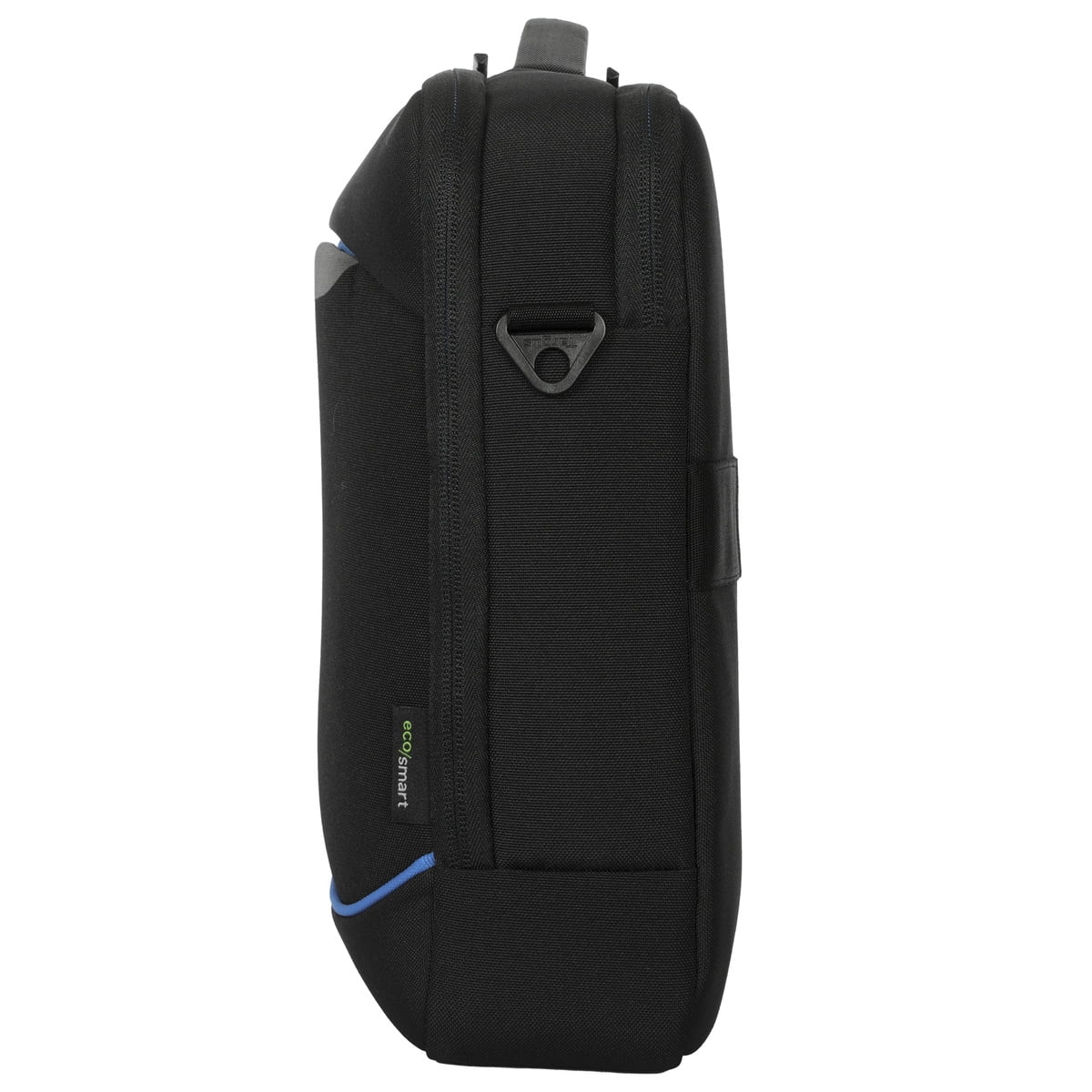 Targus 15–16” Coastline EcoSmart Briefcase, TBT940GL, Black/Blue