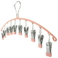 thumbnail image 4 of EXHUMKY Portable Drying Hanger Sock Dryer Pink PP 1Set, 4 of 6