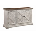 thumbnail image 2 of Coast to Coast Imports Three Door Credenza in Teal Blue Washed, 2 of 6