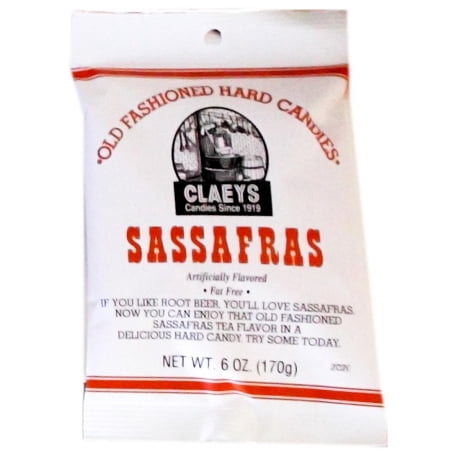 - (5 Pack) Claey's Old Fashion Sassafras Drops, 6 oz
