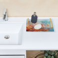 thumbnail image 7 of Ryvnso Abstract Flowers Bathroom Tray Vanity Countertop Trays Acrylic Organizer, 7 of 7