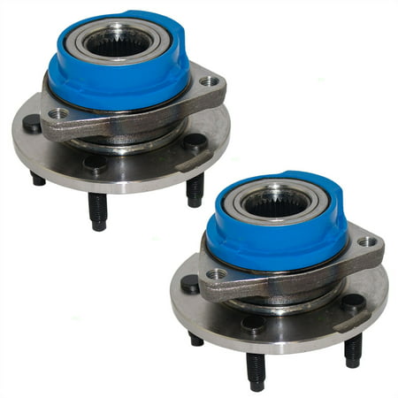 Pair of Front Wheel Hub Bearings Replacement for Chevrolet Buick Pontiac