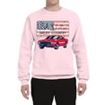 thumbnail image 2 of Wild Bobby Ford Shelby Vintage USA Country Plate Unisex Crewneck Sweatshirt, 2 of 6