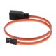 thumbnail image 2 of Cable de extensión de línea Y macho a hembra JR, conector RC, línea de PVC de tres colores, 30CM, 22AWG, marrón, rojo y naranja, 5 uds., 2 of 9