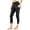 22"Classic Pattern Black, variant on UUE 22"Inseam Steady Pattern Grey Leggings for women,7/8 leggings for women, High Waist and Tummy control Leggings for Dancing,Gym fitness and Workout