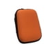 thumbnail image 3 of Inteprter Bolsa de almacenamiento de cables de datos, organizador de bolsillo de malla reutilizable portátil, de auriculares de Carpetas de archivos Naranja, 3 of 6