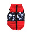 thumbnail image 1 of Chaleco chaqueta abrigo para perro Methold invierno cálido ropa para perros Rojo S, 1 of 6