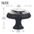 thumbnail image 4 of 4 Pcs Skull Knobs for Kitchen Cabinet Cupboard Dresser Bookcase Drawer Pulls Handles Round Home Decor, 4 of 8