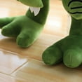 thumbnail image 4 of XIANXIAN of Large Plush Toys Green Dinosaur Animal Plush Doll Dinosaur Dolls Boys Children's Gifts, 4 of 9