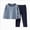 T394-Blue, variant on Boys And Girls Long Sleeved And Long Legged Pajama Set Pajamas & Dailywear Setable Home Pajama Set Back-To-School Pajamas & Dailywear Set 1T 2T 3T 4T 5T 6T Set 18-24 Months 6-12 Months