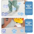 thumbnail image 5 of Pegatinas antideslizantes con estampado de pata de perro para niños, pegatinas impermeables para bañera, bañera plegable, decoración adhesiva para patas adhesivas para adultos, 10 Uds., 5 of 5