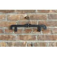 thumbnail image 3 of NAHANCO #2600PCBH 14" Black Heavy Weight Plastic Skirt/Pant Hangers with Black Hook (Pack of 100), 3 of 7