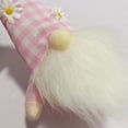 thumbnail image 3 of Easter Bunny Gnome Plush Doll Ornament, Lighted Faceless Dwarf Decoration for Home Tabletop, Shelf, and Desktop, Spring Holiday Accent for Living Room Easter Party, HAODEJW, Pink, 3 of 8