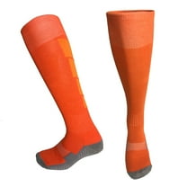 Ugoldhm Boys Knee High Compression Socks for Soccer, Football, Running & Training, Thick Warm Athletic Socks