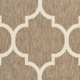 thumbnail image 4 of Safavieh Courtyard Alyssa Geometric Indoor/Outdoor Area Rug, 2' x 3'7", Brown/Bone, 4 of 7