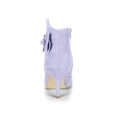 thumbnail image 2 of Unique Bargains Women's Flower Point Toe Size Zipper Stiletto Heel Ankle Boots, 2 of 7