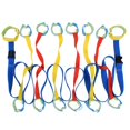 thumbnail image 1 of Cuerda para Caminar Niños Haktoys 3.4 m con 12 Manijas para Niños y 2 para Adultos, 1 of 7
