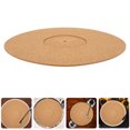 thumbnail image 1 of FESTFENDS 3Pcs Round Cork Slipmats for Turntable with Natural Material and Anti Vibration Features, 1 of 6