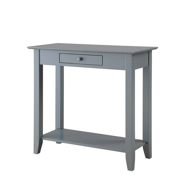 Mesa de recibidor American Heritage con cajón y estante(R6-189) Convenience Concepts R6-189