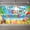 1A-180X110cm, variant on Colorful Hello Summer Banner Tropical Summer Backdrop Ocean Themed Vibrant Beach Display for Beach Party Pool Party Outdoor Gathering