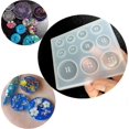 thumbnail image 4 of Set Of 3 Button Mold Diy Silicone Drip Mold 5 Sizes, 4 of 5