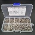 thumbnail image 4 of 800X Concrete Screws Socket Nut Hexagon Bolts Practical Workshop Assortment Kit Industrial Supplies Replaced Part, 4 of 8