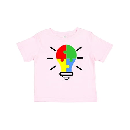 

Inktastic Autism Awareness Lightbulb Gift Baby Boy or Baby Girl T-Shirt