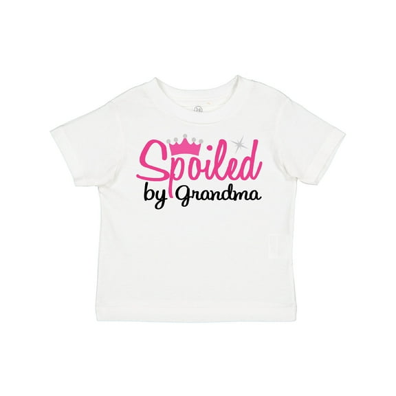 Inktastic Spoiled by Grandma Girls Toddler T-Shirt