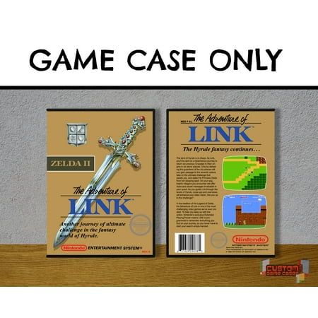 Legend of Zelda II, The Adventure of Link (Standard) | (NESDG) Nintendo Entertainment System - Game Case Only - No Game