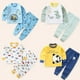 thumbnail image 3 of Children Sets Kids Clothes Boys Girls Suit Pajamas Children Clothinng Pants Cartoon Autumn Winter Sleepwear Outfits Cotton, 3 of 6