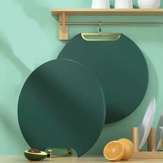 Oleegame 1PC Potato Fry Cutter Rotating Handle Can Stand Chopping Board Kitchen Chopping Board Thickened Multifunctional Household Cutting Board