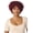 1 - JET BLACK, variant on Outre Duby Wig Human Hair Curly Pixie Pattie Wig 9" Human Hair Wigs / Color: 2 - DARK BROWN