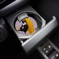 thumbnail image 3 of XDDJA Cat and Yellow Umbrella in The Rain Set of 2 Car Coaster for Drinks, Absorbent Ceramic Stone Coasters Cup Mat with Cork Base for Home Kitchen Room Coffee Table Bar Decor, 3 of 5