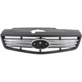 thumbnail image 1 of 2007-2010 Kia Rio Grille Chrome/Black Sedan (Sedan/Rio 5), 1 of 1