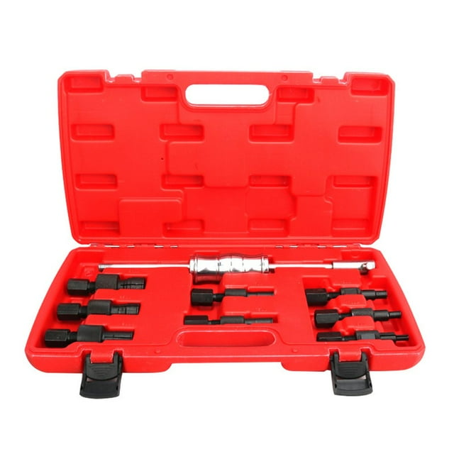 THORMN 9pc Blind Hole Kit Slide Hammer Pilot Internal Bearing Puller Bearing Extractor Removal Kit Durable Professional Kits
